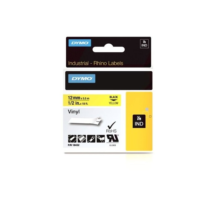 ΤΑΙΝΙΑ RHINO Pro Vinyl Tapes (Βινυλίου) ΚΙΤΡΙΝΗ...
