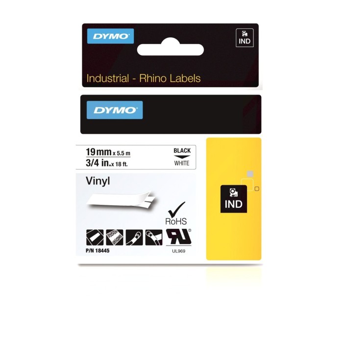 ΤΑΙΝΙΑ RHINO Pro Vinyl Tapes (Βινυλίου) ΛΕΥΚΗ...