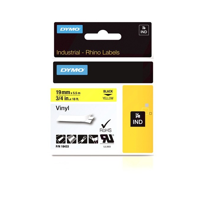 ΤΑΙΝΙΑ RHINO Pro Vinyl Tapes (Βινυλίου) ΚΙΤΡΙΝΗ...
