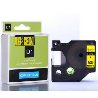 Συμβατές DYMO ταινίες D1 19mmX7m,Κωδ 45808 Black on...