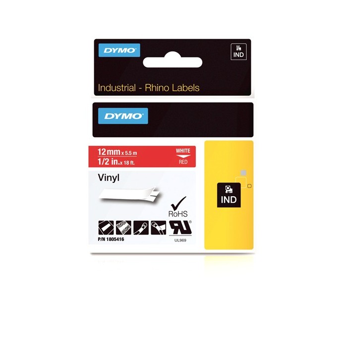 ΤΑΙΝΙΑ RHINO Pro  Vinyl Tapes (Βινυλίου)ΚΟΚΚΙΝΗ...