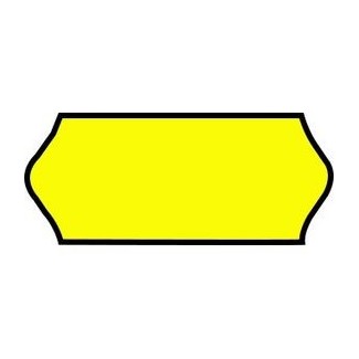 Ετικέτες 26mm(Π) X 12mm(Υ) Φωσφοριζέ Κίτρινο