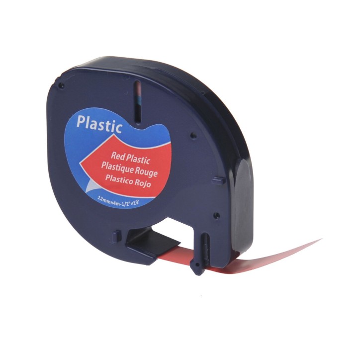 Συμβατές Ταινίες Letra TAG 91203 Red Plastic...