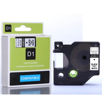 Συμβατές DYMO ταινίες D1 24mmX7m Κωδ 53713 Black on White...