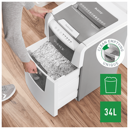 LEITZ IQ AutoFeed 100 P4 Shredder  Small Office-Καταστροφέας Χαρ