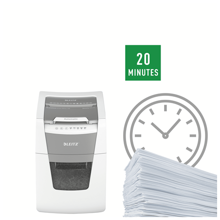 LEITZ IQ AutoFeed 100 P4 Shredder  Small Office-Καταστροφέας Χαρ