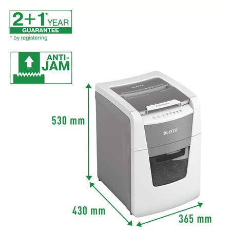 LEITZ IQ AutoFeed 100 P4 Shredder  Small Office-Καταστροφέας Χαρ