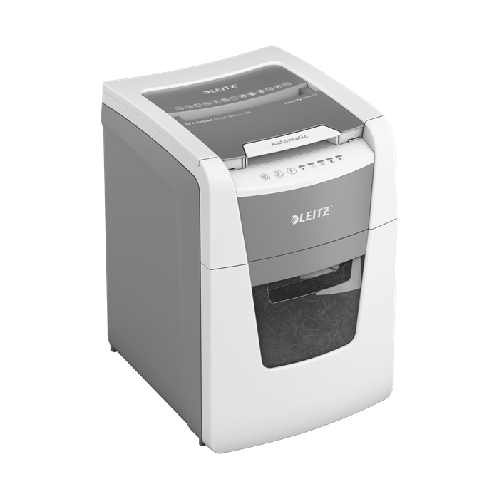 LEITZ IQ AutoFeed 100 P4 Shredder  Small...