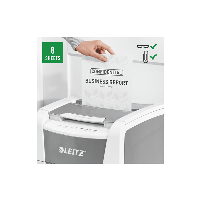 LEITZ IQ AutoFeed 150 P4 Shredder...