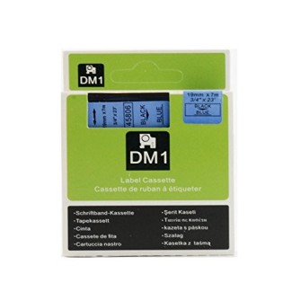 D1 Ταινία Dymo Συμβατή 19mm X 7m Black on Blue