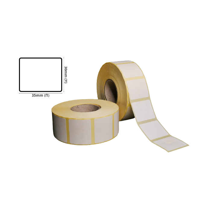 Vellum Label 35mm(W) Χ 30mm(H)