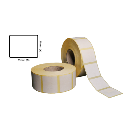Vellum Label 35mm(W) Χ 30mm(H)