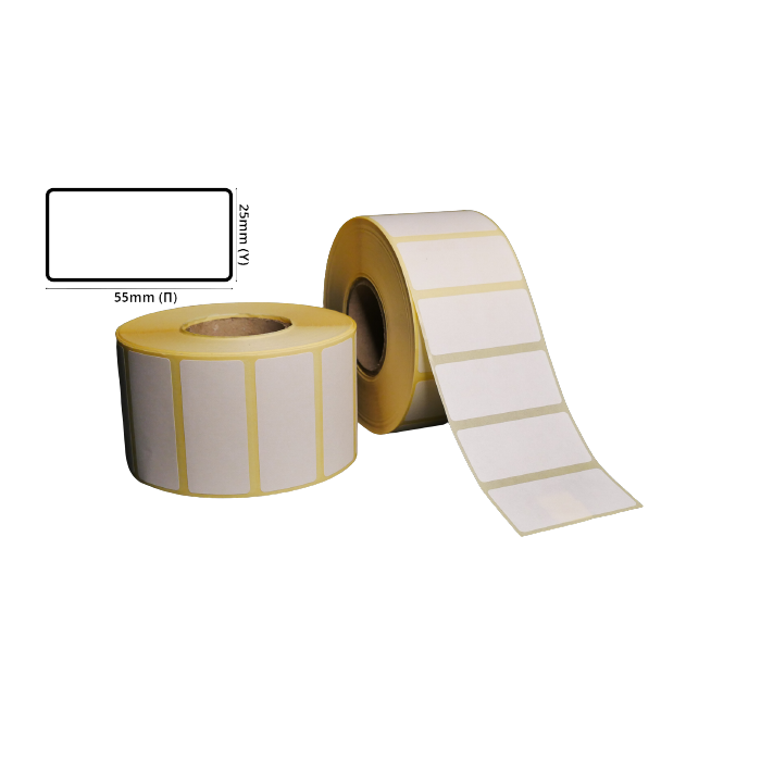 Thermal ECO Label 55mm(W) Χ 25mm(H)