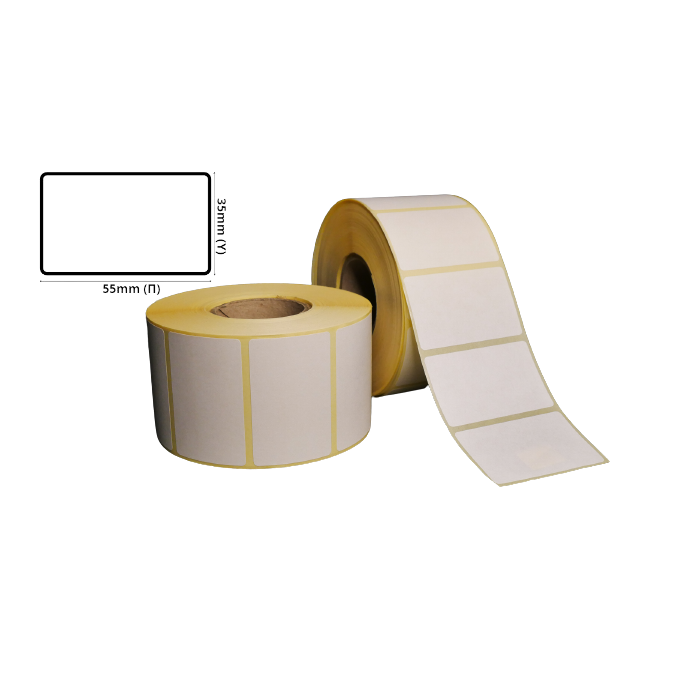 Thermal ECO Label 55mm(W) Χ 35mm(H)
