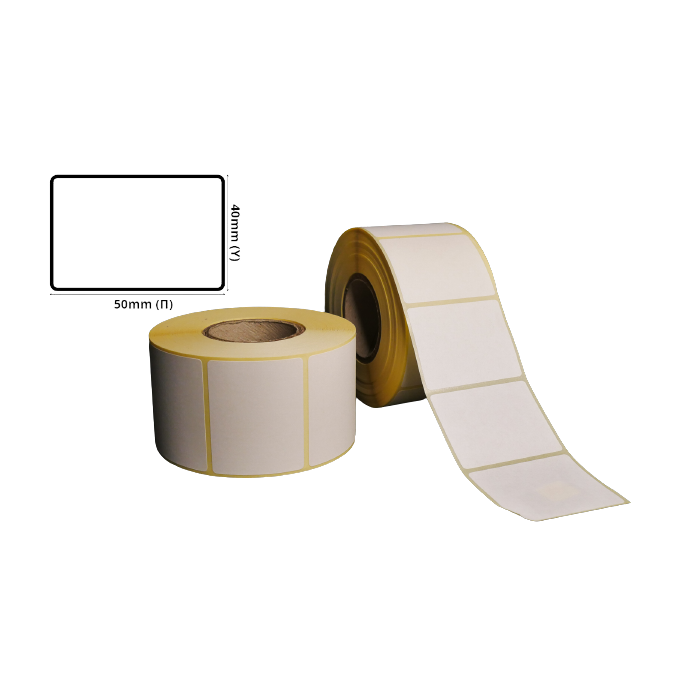Thermal ECO Label 50mm(W) Χ 40mm(H)