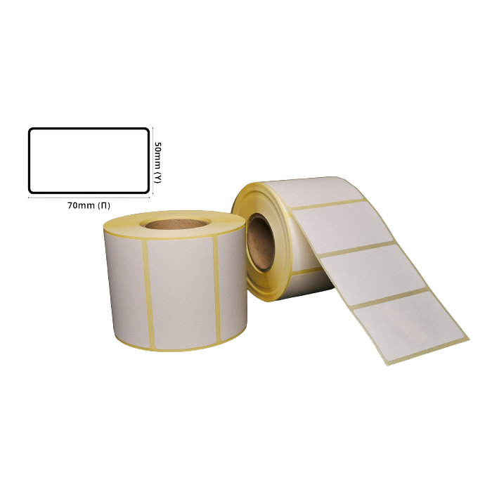 Thermal ECO Label 70mm(W) Χ 50mm(H)