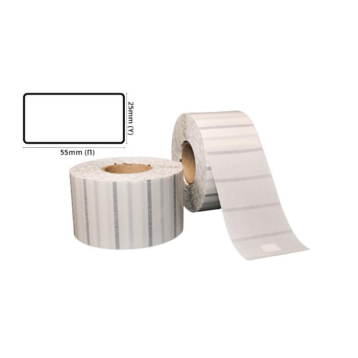 Transparent Label 55mm(W) Χ 25mm(H)