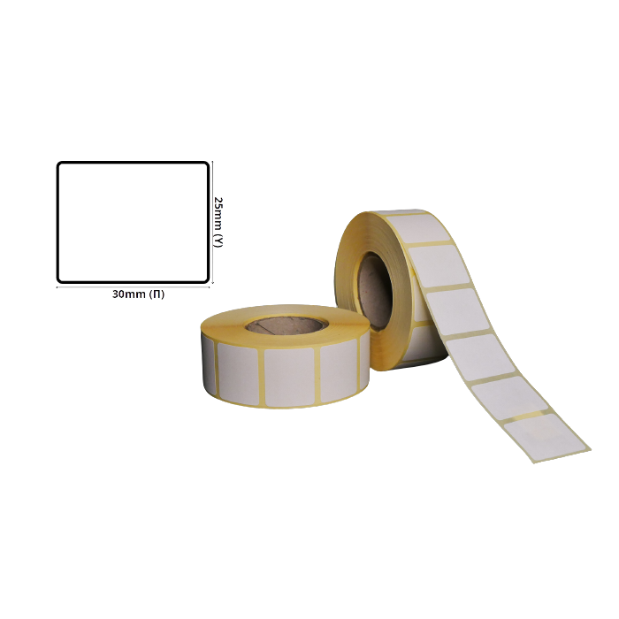 Vellum Label 30mm(W) Χ 25mm(H)
