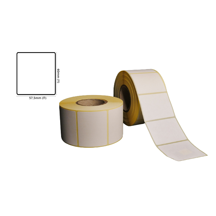 Thermal ECO Label 57,5mm(W) Χ 60mm(H)
