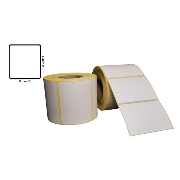 Thermal ECO Label 70mm(W) Χ 80mm(H)