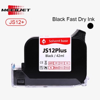 JS12+ Black Fast Dry Ink Cartridge