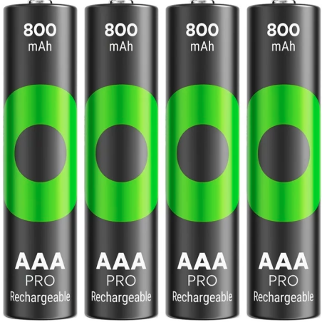Μπαταρίες Επαναφορτιζόμενες GP ReCyko AA 800mAh (Σετ 4 τεμ.)