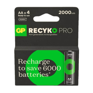 Μπαταρίες Επαναφορτιζόμενες GP ReCyko AA 2000mAh (Σετ 4... 2