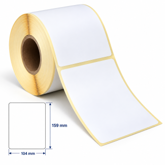 ΕΤΙΚΕΤΕΣ ΛΕΥΚΕΣ (TOP THERMAL Quality) 104X159mm (220...