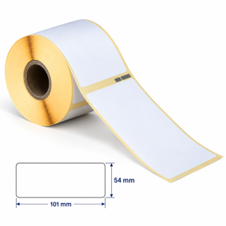 ΕΤΙΚΕΤΕΣ ΛΕΥΚΕΣ (TOP THERMAL Quality) 54X101mm (220...