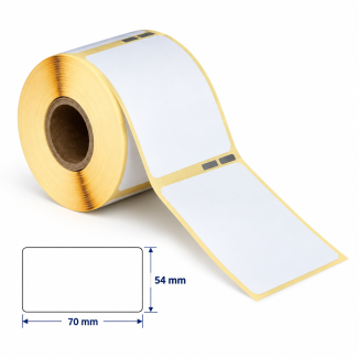 ΕΤΙΚΕΤΕΣ ΛΕΥΚΕΣ (TOP THERMAL Quality) 54X70mm (320...