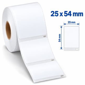 ΕΤΙΚΕΤΕΣ ΛΕΥΚΕΣ (TOP THERMAL Quality) 25X54mm (500...