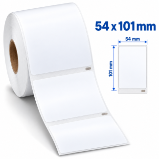 ΕΤΙΚΕΤΕΣ ΛΕΥΚΕΣ (TOP THERMAL Quality) 54X101mm (220...