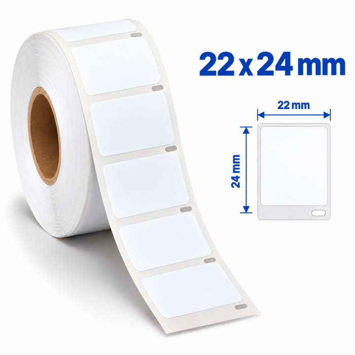 ΕΤΙΚΕΤΕΣ ΛΕΥΚΕΣ ΤΙΜΗΣ - PRICE TAG (TOP THERMAL...